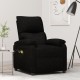 Sonata Fotoliu de masaj electric rabatabil, negru, textil