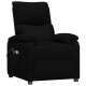 Sonata Fotoliu de masaj electric rabatabil, negru, textil