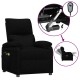 Sonata Fotoliu de masaj electric rabatabil, negru, textil