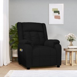 Sonata H Електрически масажен стол, черен, текстил - Mobilier cu mecanism de relaxare