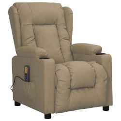Sonata H Масажен стол, капучино, изкуствена кожа - Mobilier cu mecanism de relaxare