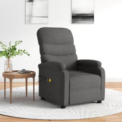 Sonata H Електрически масажен стол, тъмносив, текстил - Mobilier tapițat