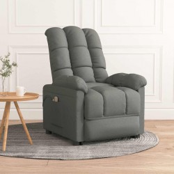 Sonata H Електрически масажен стол, тъмносив, текстил - Mobilier cu mecanism de relaxare