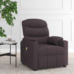 Sonata H Електрически масажен стол, тъмнокафяв, текстил - Mobilier cu mecanism de relaxare