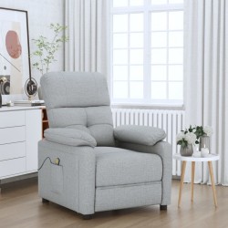 Sonata H Масажен стол, светлосив, текстил - Mobilier cu mecanism de relaxare
