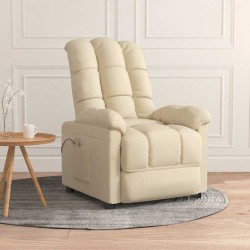 Sonata H Масажен стол, кремав, текстил - Mobilier cu mecanism de relaxare