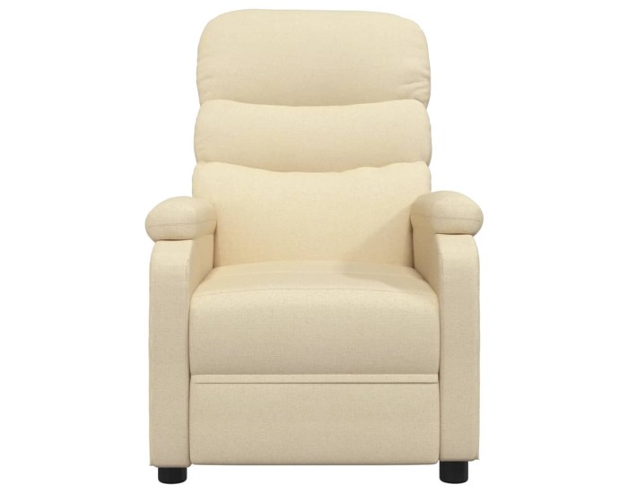 Sonata Fotoliu de masaj electric rabatabil, crem, textil