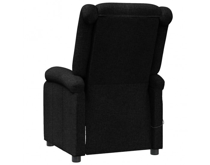 Sonata H Wingback масажен стол, черен, текстил