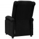 Sonata H Wingback масажен стол, черен, текстил
