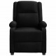 Sonata H Wingback масажен стол, черен, текстил