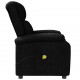 Sonata H Wingback масажен стол, черен, текстил