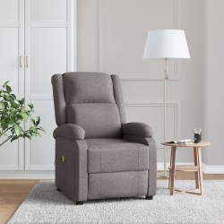 Sonata H Wingback масажен стол, таупе, текстил - Mobilier cu mecanism de relaxare