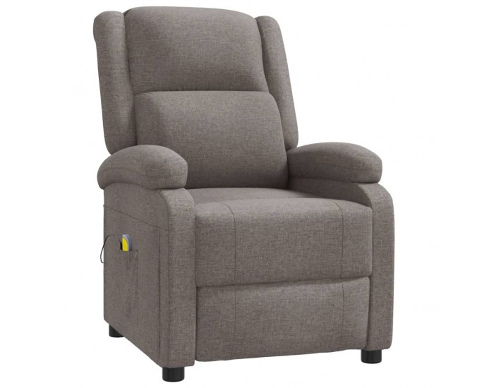 Sonata H Wingback масажен стол, таупе, текстил