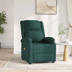 Sonata H Електрически масажен стол, тъмнозелен, текстил - Mobilier cu mecanism de relaxare