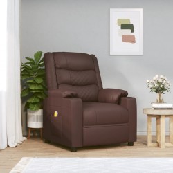 Sonata H Електрически стол, кафяв, изкуствена кожа - Mobilier cu mecanism de relaxare