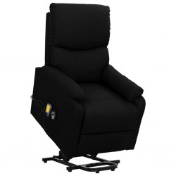 Sonata H Изправящ масажен стол, черен, текстил - Mobilier cu mecanism de relaxare
