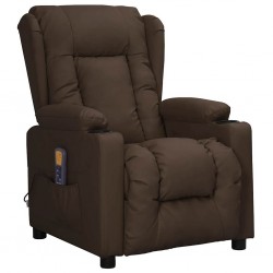Sonata H Електрически стол, кафяв, изкуствена кожа - Mobilier cu mecanism de relaxare