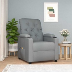 Sonata H Масажен стол, светлосив, текстил - Mobilier cu mecanism de relaxare