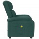 Sonata H Wingback масажен стол, тъмнозелен, текстил