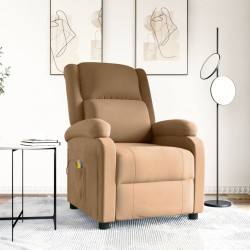 Sonata H Масажен стол, кафяв, кадифе - Mobilier cu mecanism de relaxare