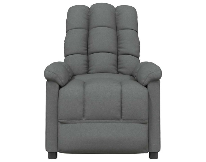 Sonata Fotoliu de masaj, gri închis, material textil