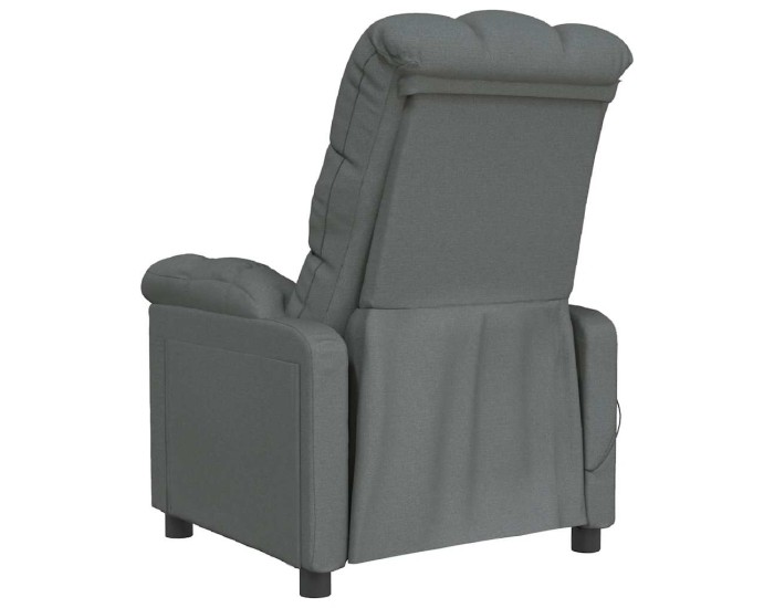 Sonata Fotoliu de masaj, gri închis, material textil