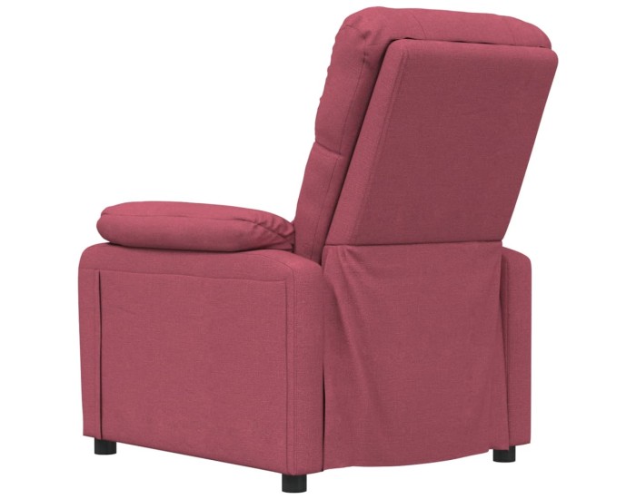 Sonata Fotoliu de masaj, roșu vin, material textil