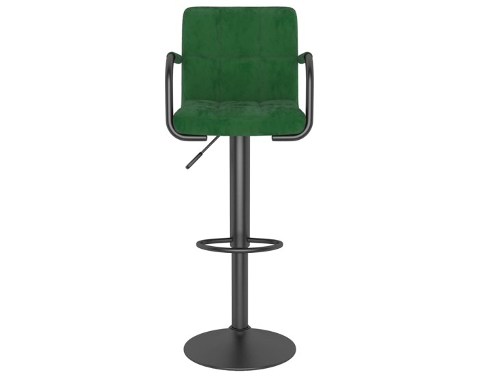 Sonata Scaun de bar, verde închis, catifea