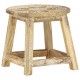 287445 Sonata H Hand-painted Stool 38x38x35 cm Solid Mango Wood