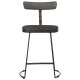 Sonata Scaune de bar 2 buc Negru 49x43x79 cm Lemn masiv Mango