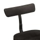 Sonata Scaune de bar 2 buc Negru 49x43x79 cm Lemn masiv Mango