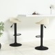 Sonata Scaune de bar, 2 buc., crem, catifea