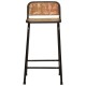 Sonata Scaune de bar 2 buc 46x35,5x80 cm lemn masiv recuperat