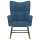 Sonata Scaun balansoar, albastru, material textil