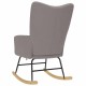 Sonata Scaun balansoar, gri taupe, material textil