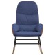 Sonata Scaun balansoar, albastru, material textil
