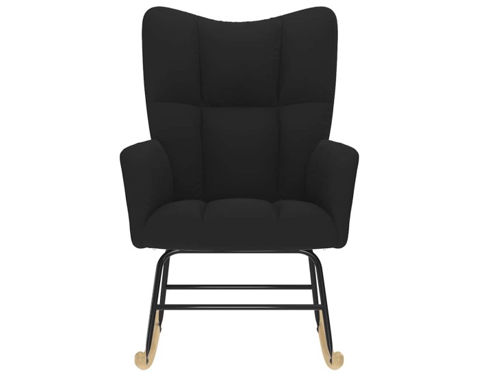 Sonata Scaun balansoar, negru, material textil
