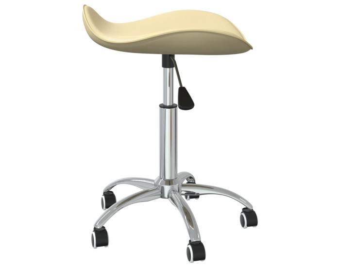 Sonata Scaun de masă pivotant, crem, piele ecologică