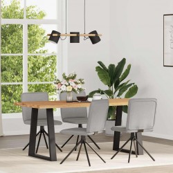 Sonata H Трапезни столове, 4 бр, облачно сиви, текстил - Scaune de dining