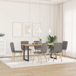 Sonata H Трапезни столове, 6 бр, таупе, плат - Scaune de dining