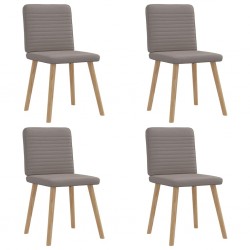 Sonata H Трапезни столове, 4 бр, таупе, текстил - Scaune de dining