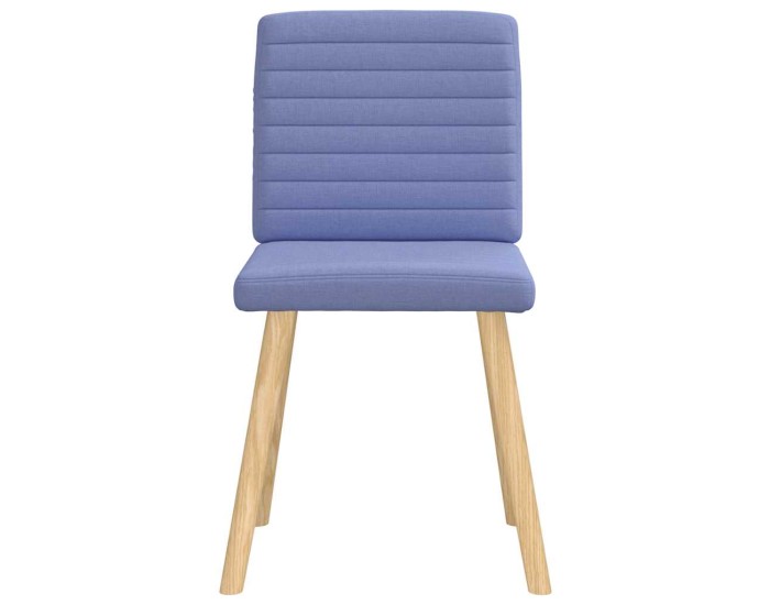 Sonata Scaune de sufragerie 6 buc țesătură Jeans Blue