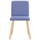 Sonata Scaune de sufragerie 6 buc țesătură Jeans Blue