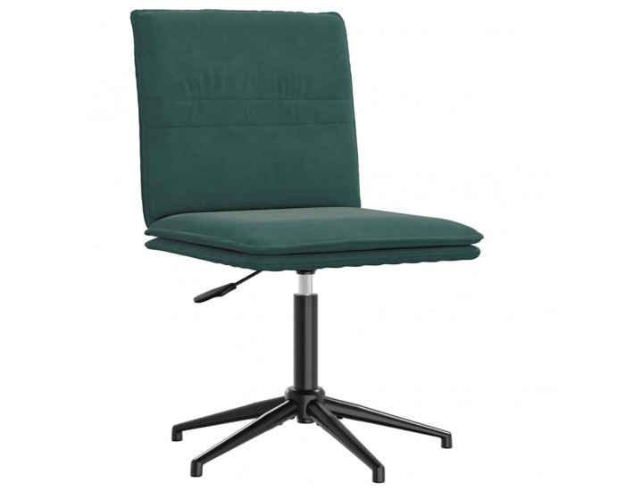 Sonata H Трапезни столове, 2 бр, тъмнозелени, кадифе