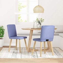 Sonata H Трапезни столове, 2 бр, дънково сини, текстил - Scaune de dining