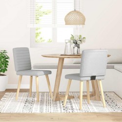 Sonata H Трапезни столове 2 бр Cloud сив плат - Scaune de dining