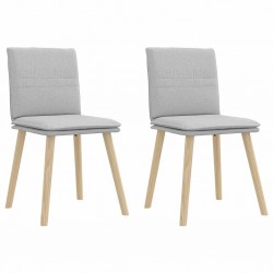 Sonata H Трапезни столове 2 бр Cloud сив плат - Scaune de dining