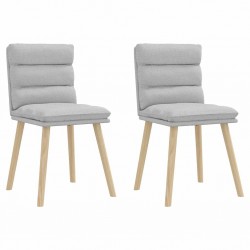 Sonata H Трапезни столове 2 бр Cloud сив плат - Scaune de dining