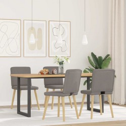 Sonata H Трапезни столове, 4 бр, таупе, текстил - Scaune de dining