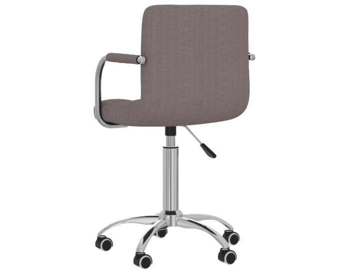 Sonata Scaun de bucătărie pivotant, gri taupe, material textil